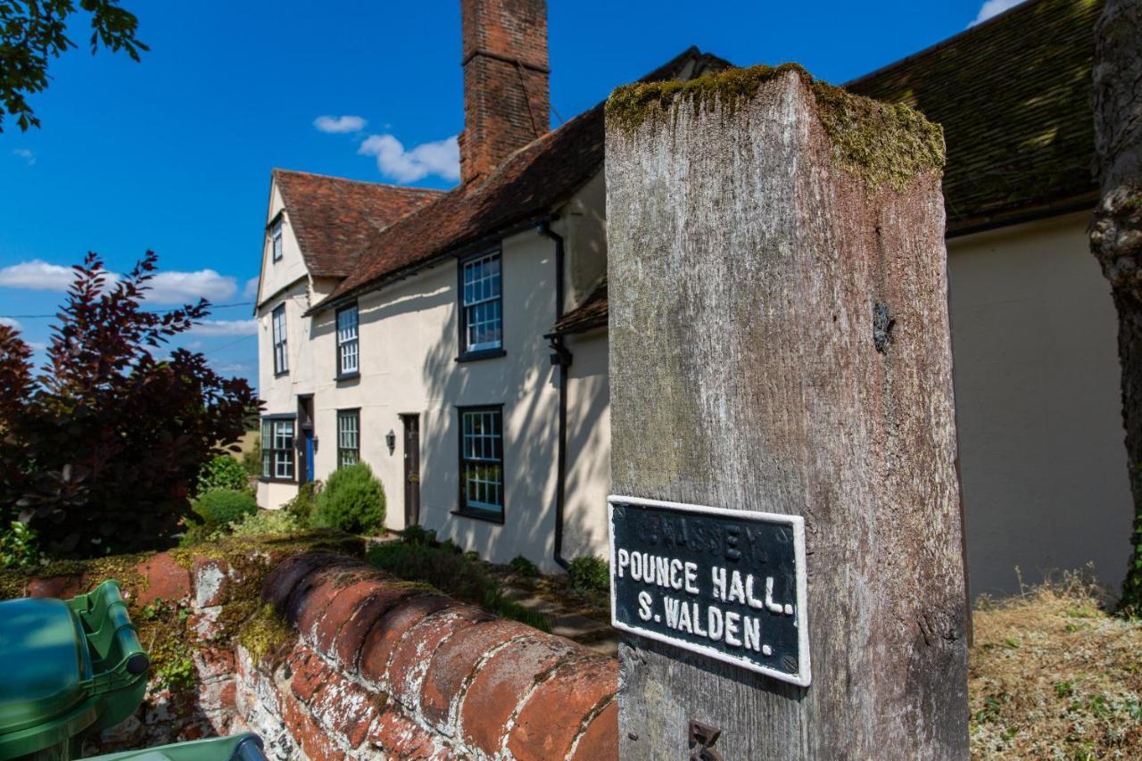 Pounce Hall -Stunning Historic Home In Rural Essex سافرون والدن المظهر الخارجي الصورة